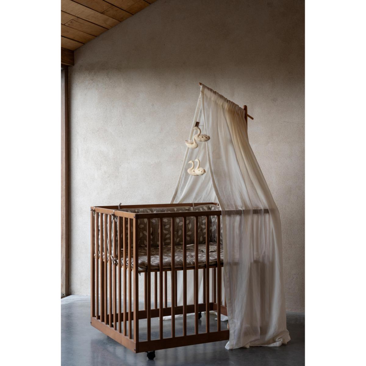 Ciel de berceau VOILE Quax ecru