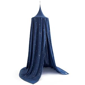 Ciel de lit AMOUR Nobodinoz gold stella-night blue