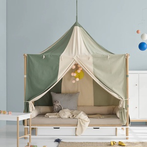 Ciel de lit baldaquin CIRCUS Oliver Furniture vert-non teinté
