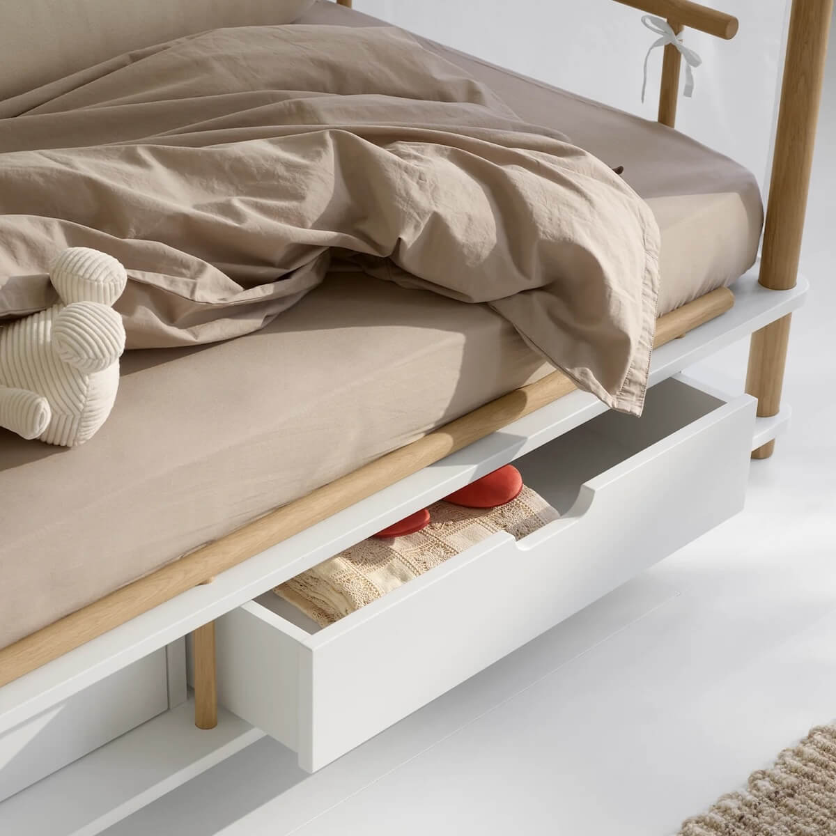Ciel de lit baldaquin KYOTO Oliver Furniture blanc
