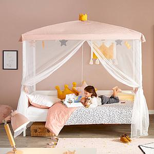 Ciel de lit baldaquin PRINCESS Lifetime rose