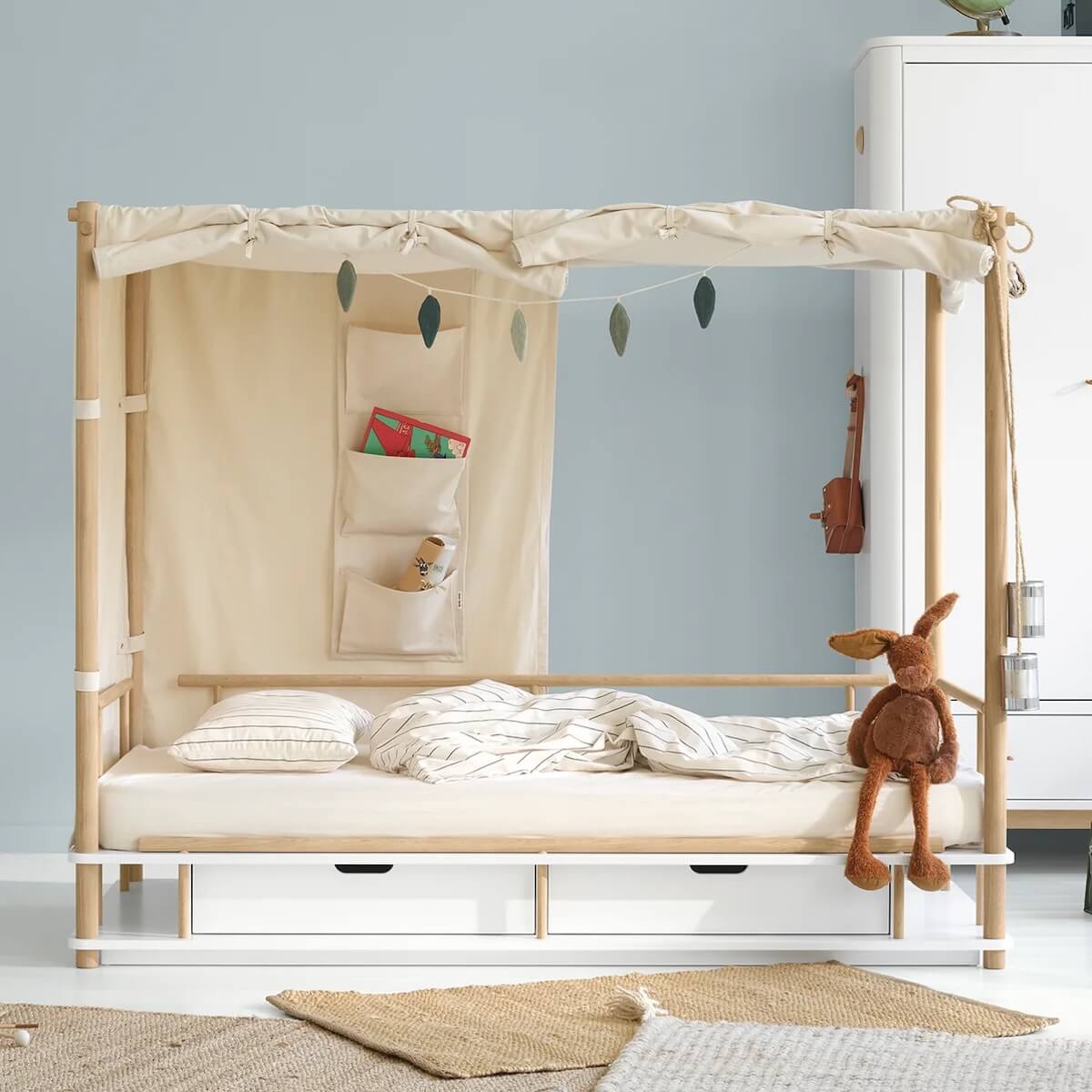 Ciel de lit baldaquin WILD Oliver Furniture non teinté
