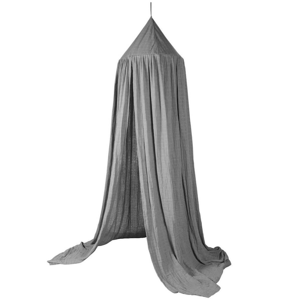 Ciel de lit ELEPHANT Sebra gris