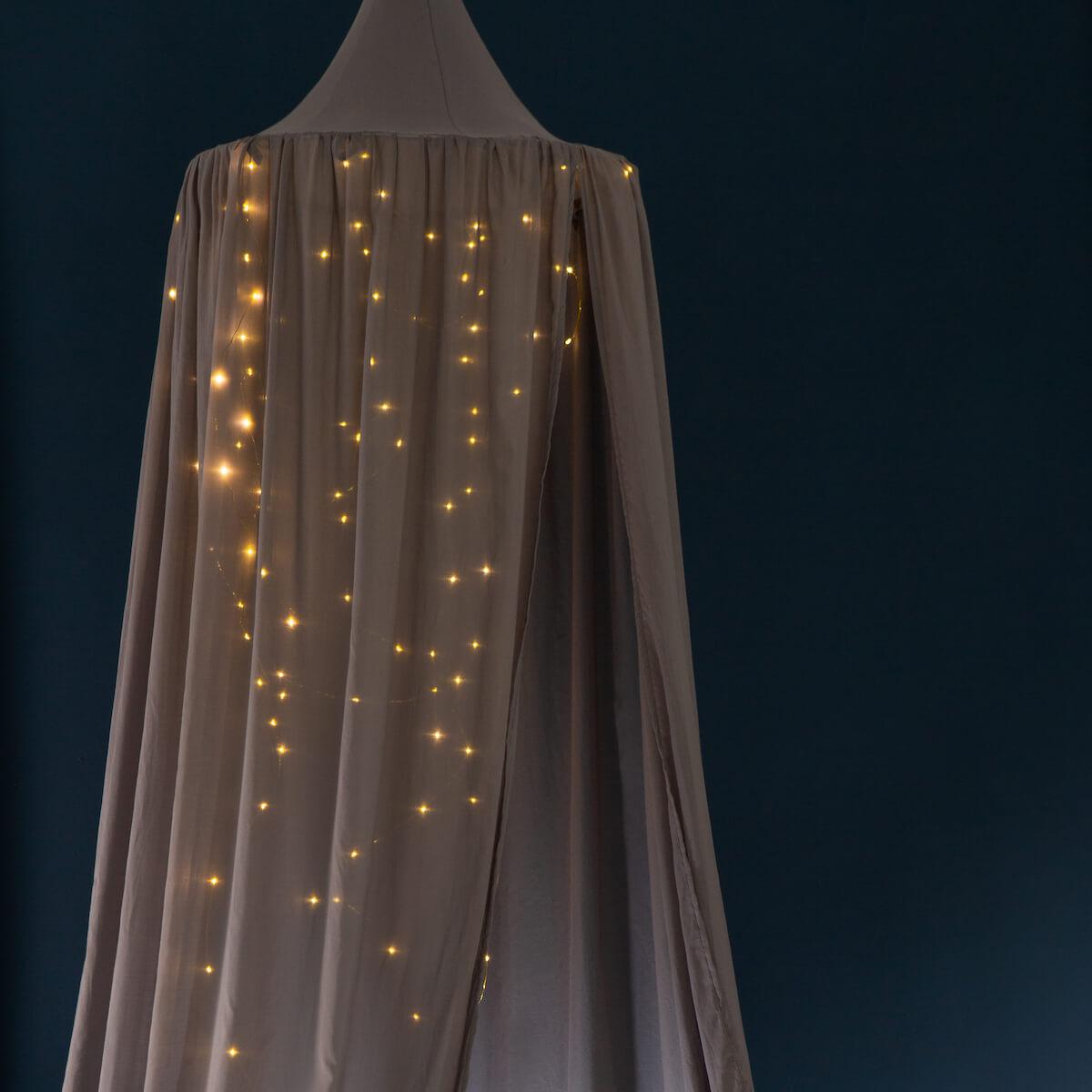 Ciel de lit VERA Nobodinoz Slate Grey
