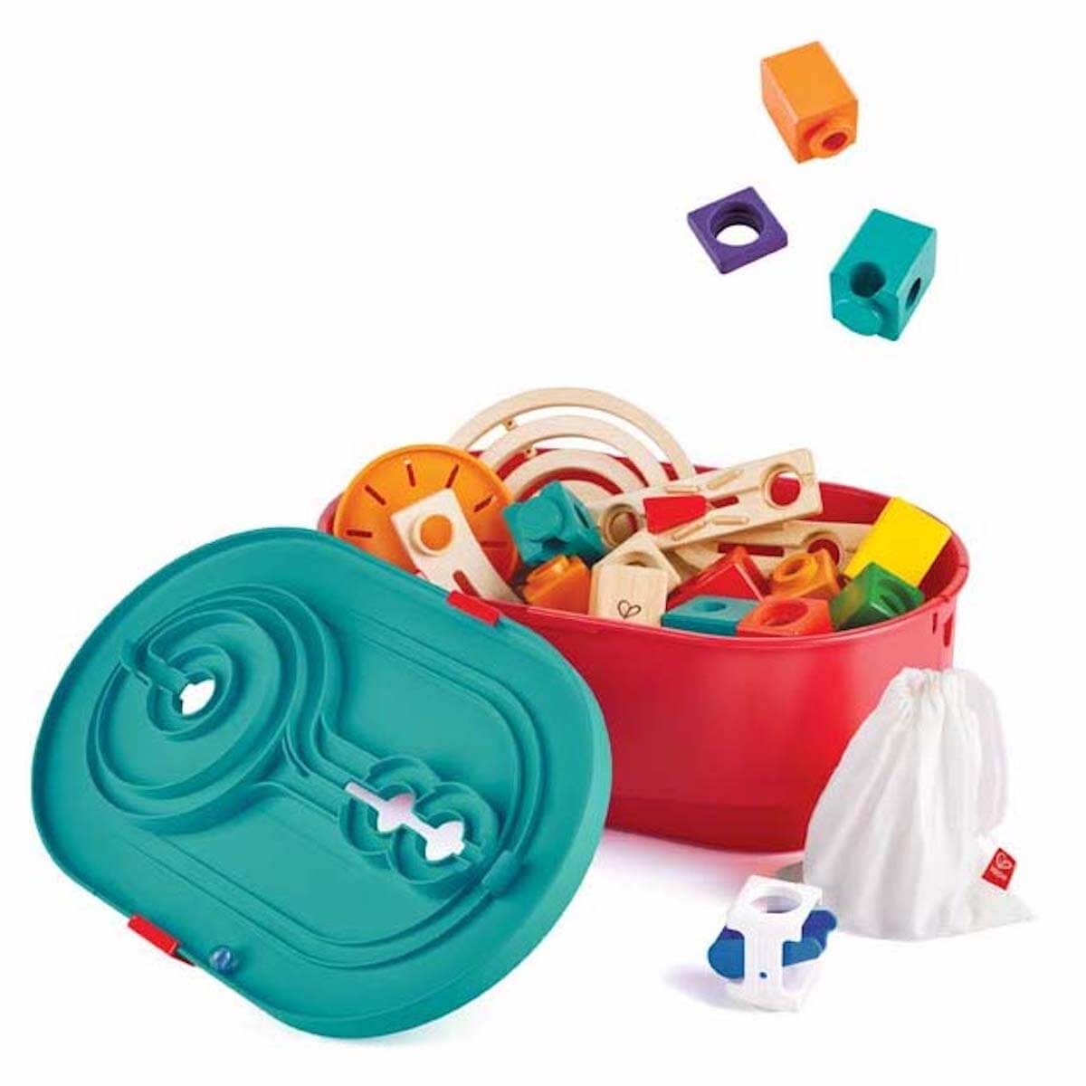 Circuit à billes QUADRILLA STACK TRACK BUCKET Hape