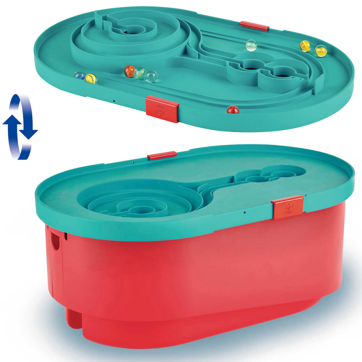 Circuit à billes QUADRILLA STACK TRACK BUCKET Hape