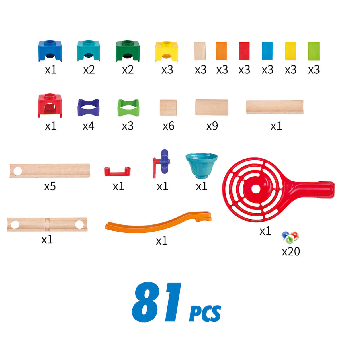 Circuit de billes course de vitesse Hape