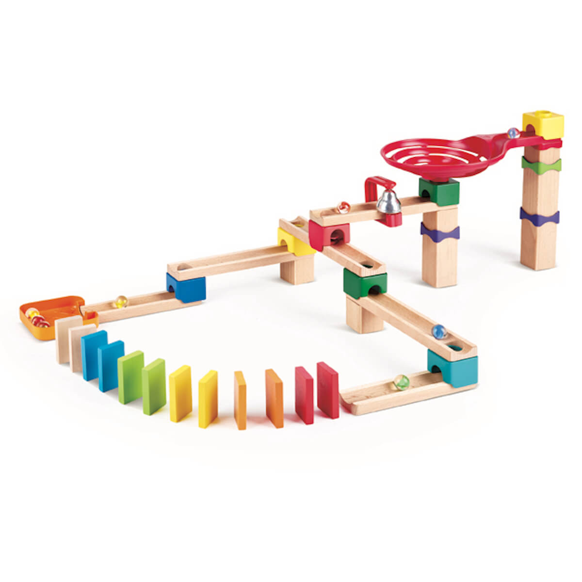 Circuit de billes rallye dominos Hape