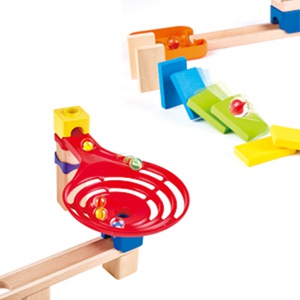Circuit de billes rallye dominos Hape