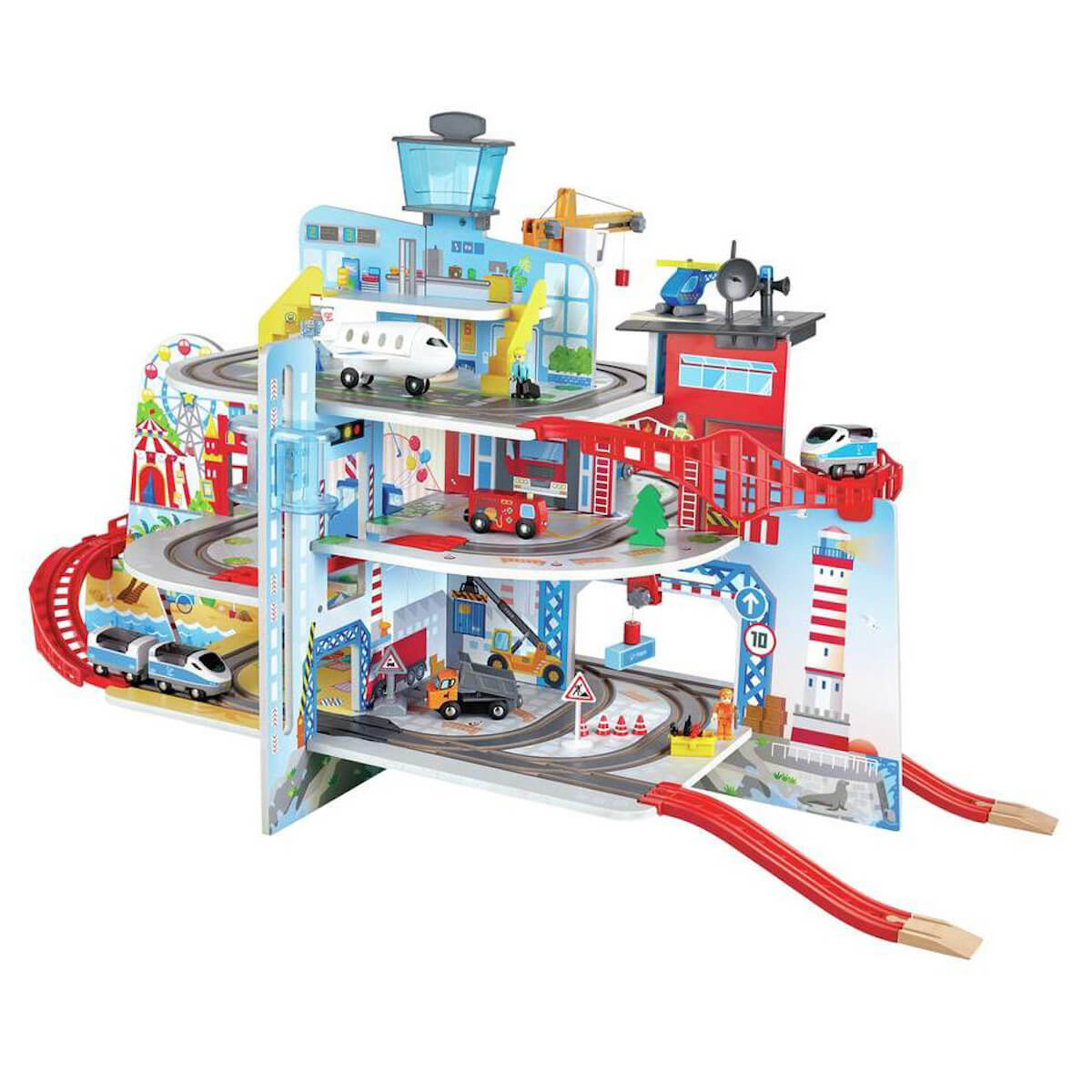 Circuit de train GRAND CITY Hape