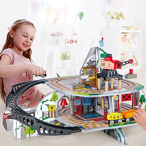 Circuit de train MASSIVE MOUNTAIN MINE Hape 