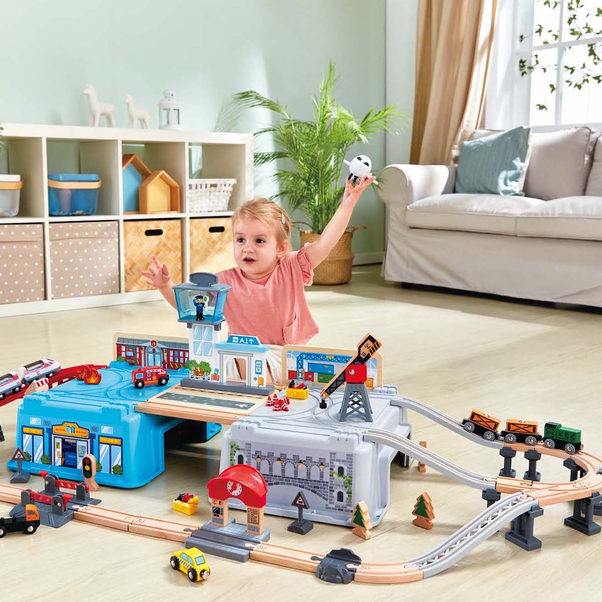 Circuit de train MEGA METROPOLIS Hape