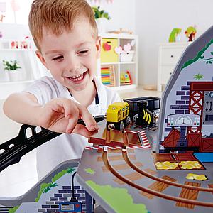 Circuit de train MIGHTY MOUTAIN MINE Hape 