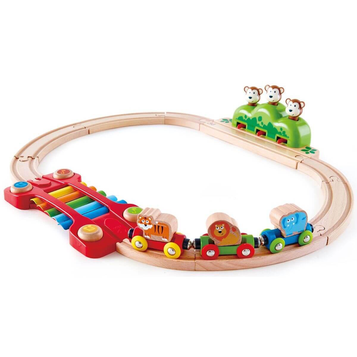 Circuit de train MONKEYS Hape