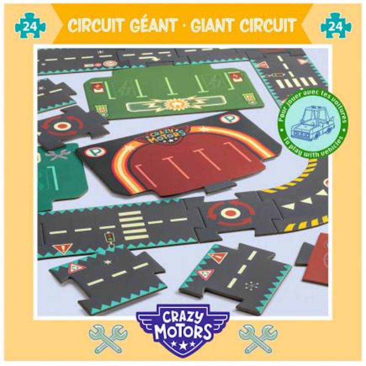 Circuit géant - 24 pcs - FSC MIX Djeco