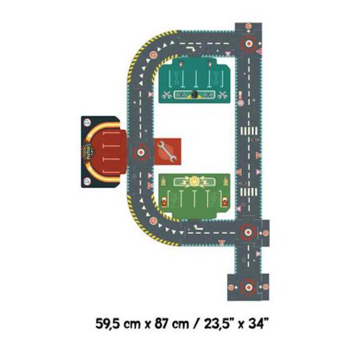 Circuit géant - 24 pcs - FSC MIX Djeco