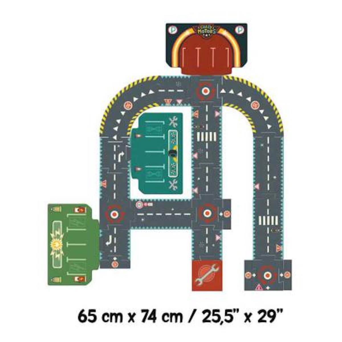 Circuit géant - 24 pcs - FSC MIX Djeco