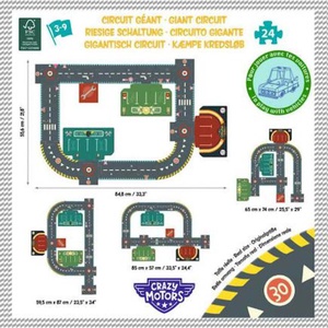 Circuit géant - 24 pcs - FSC MIX Djeco