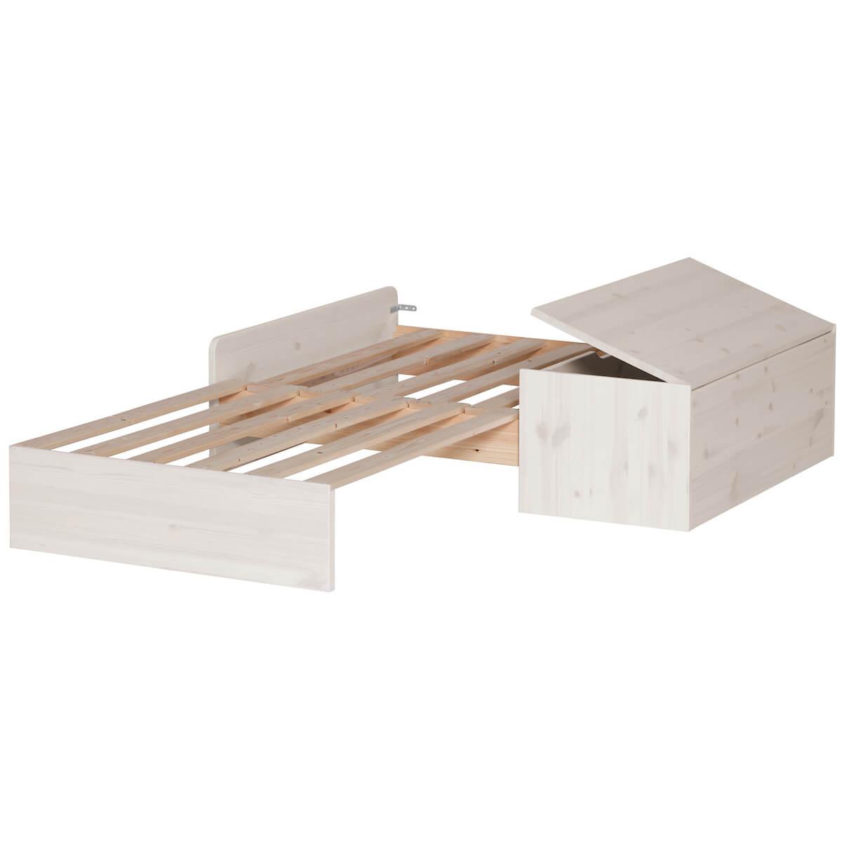 CLASSIC by Flexa Structure pour sofa sous lit blanchi
