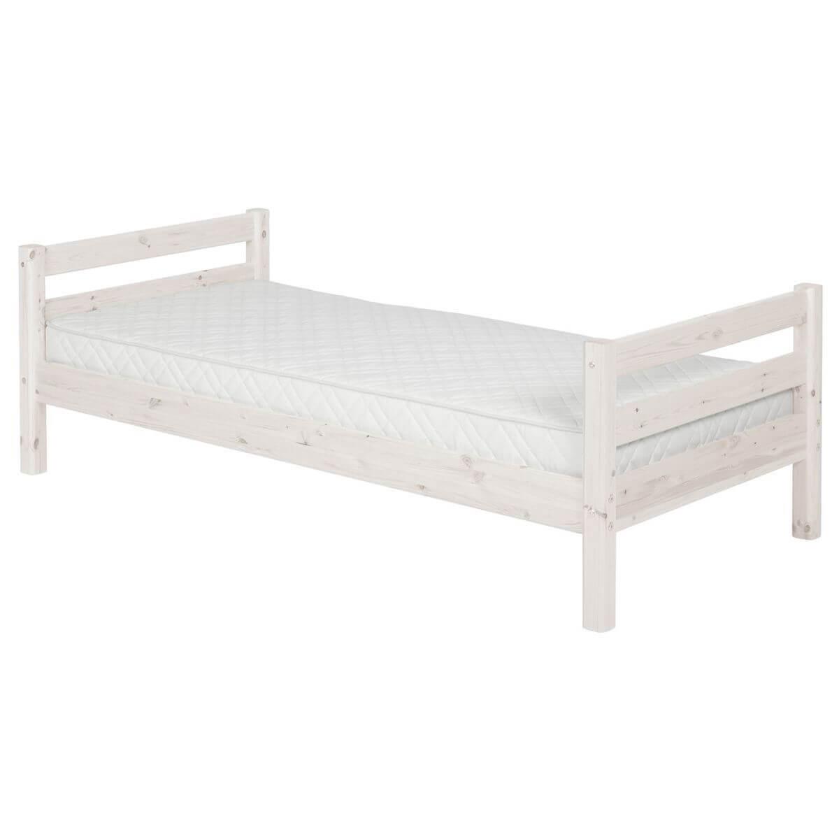 CLASSIC LINE by Flexa Lit de base blanchi 90x190 cm