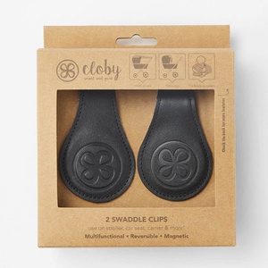 Clips d'emmaillotage multifonctions Cloby Black-Grey