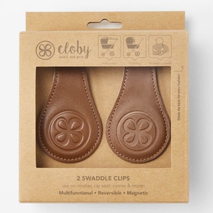 Clips d'emmaillotage multifonctions Cloby Brown-Grey