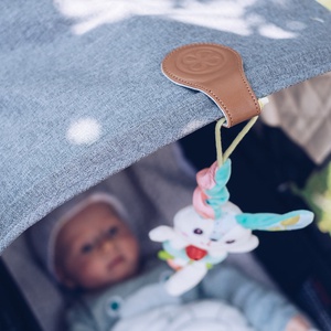 Clips d'emmaillotage multifonctions Cloby Brown-Grey