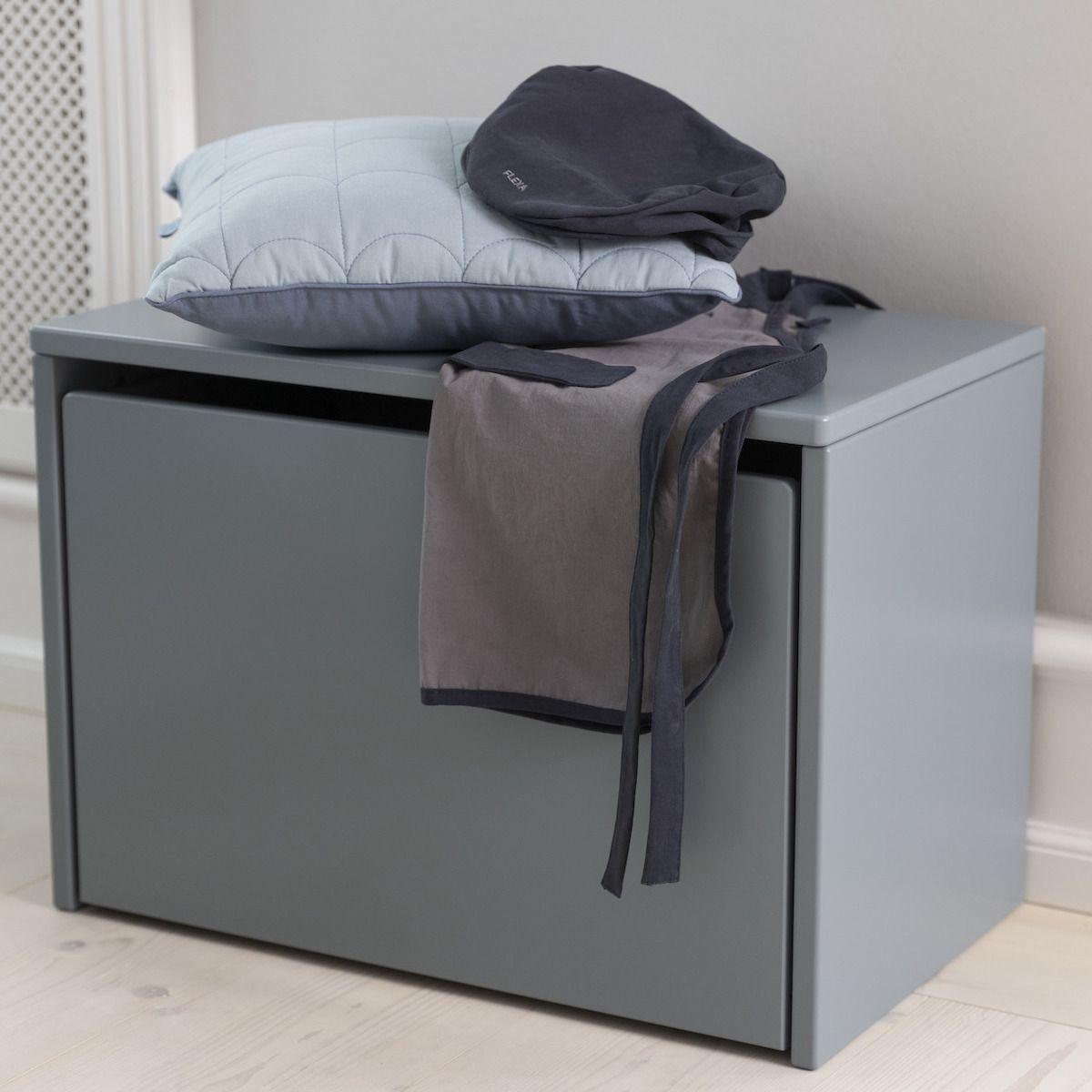 Coffre à jouets DOTS Flexa bleu