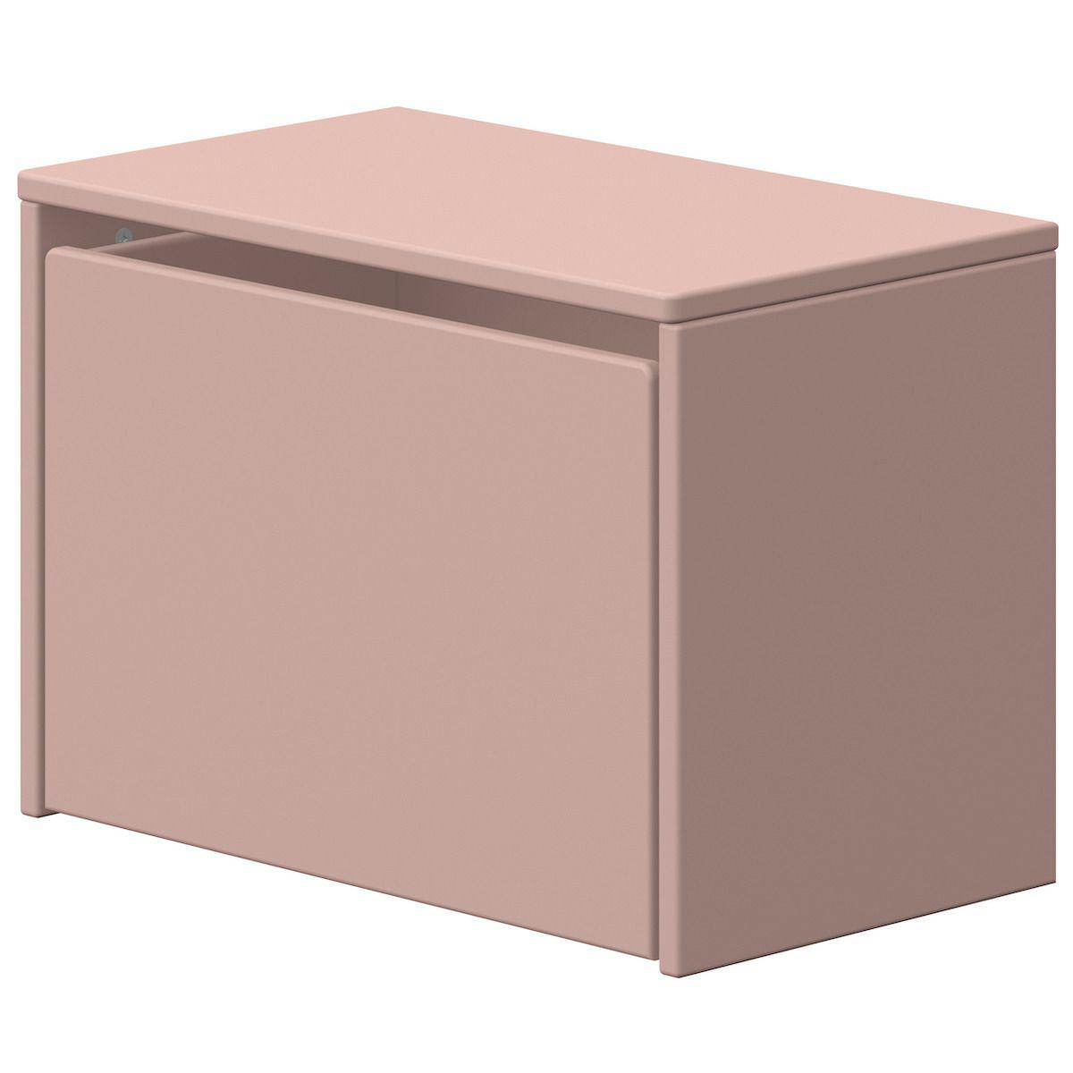 Coffre à jouets DOTS Flexa rose