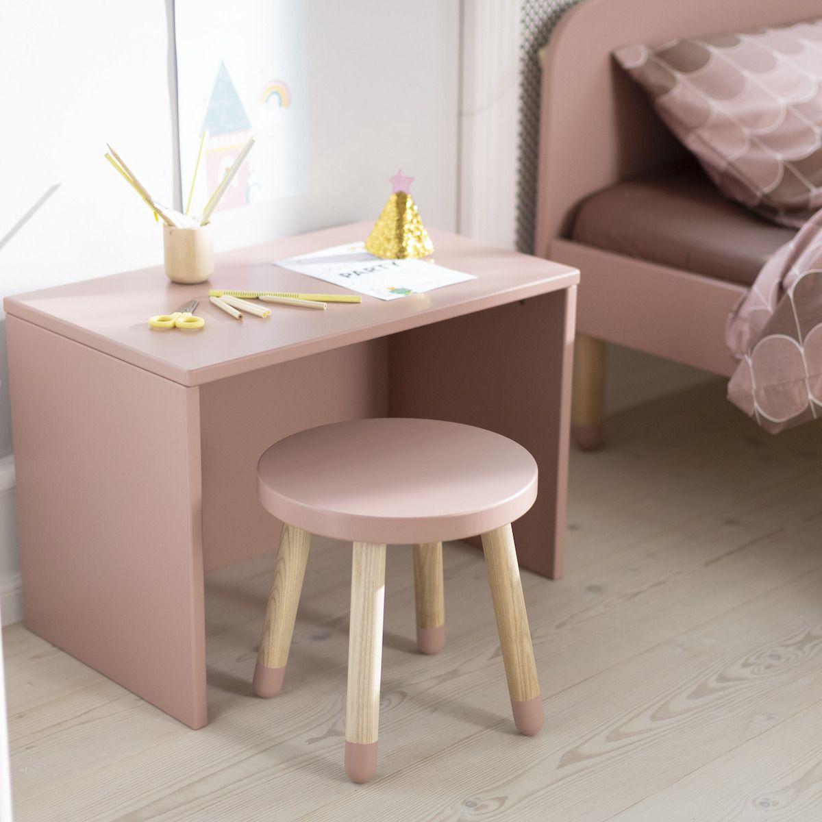 Coffre à jouets DOTS Flexa rose