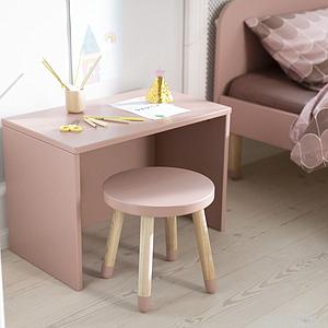 Coffre à jouets DOTS Flexa rose