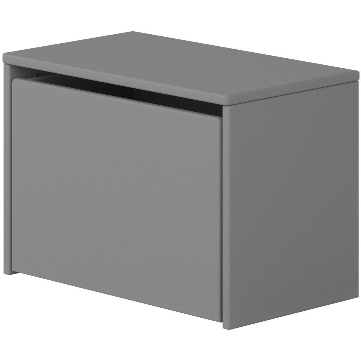 Coffre jouets enfant DOTS Flexa gris urban