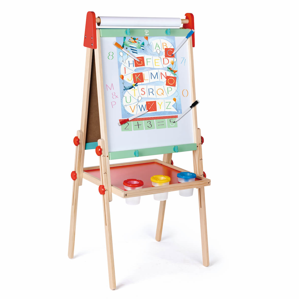 Coffret artistique : alphabet et chiffres à tracer Hape