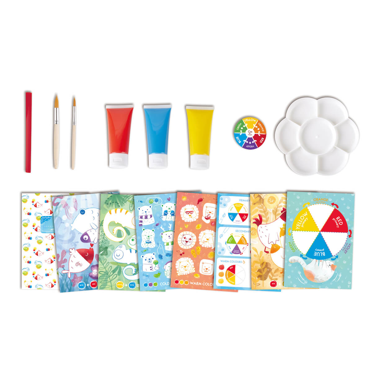 Coffret artistique mélange des couleurs Hape