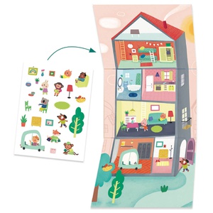 Coffret créatif Les animaux et leurs maisons LES PETITS Djeco