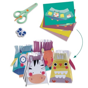 Coffret créatif Les animaux et leurs maisons LES PETITS Djeco