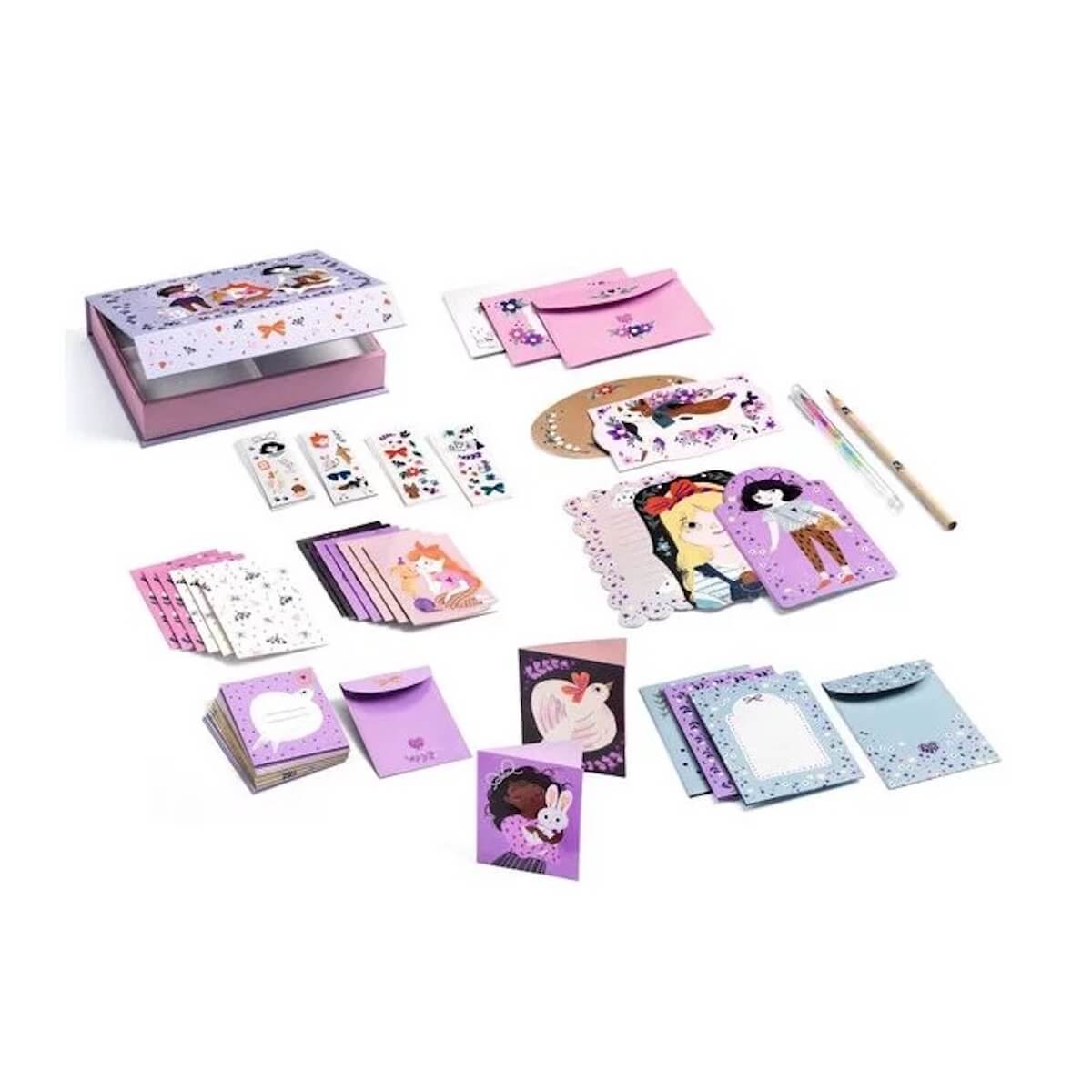Coffret  de correspondance Lucille Djeco