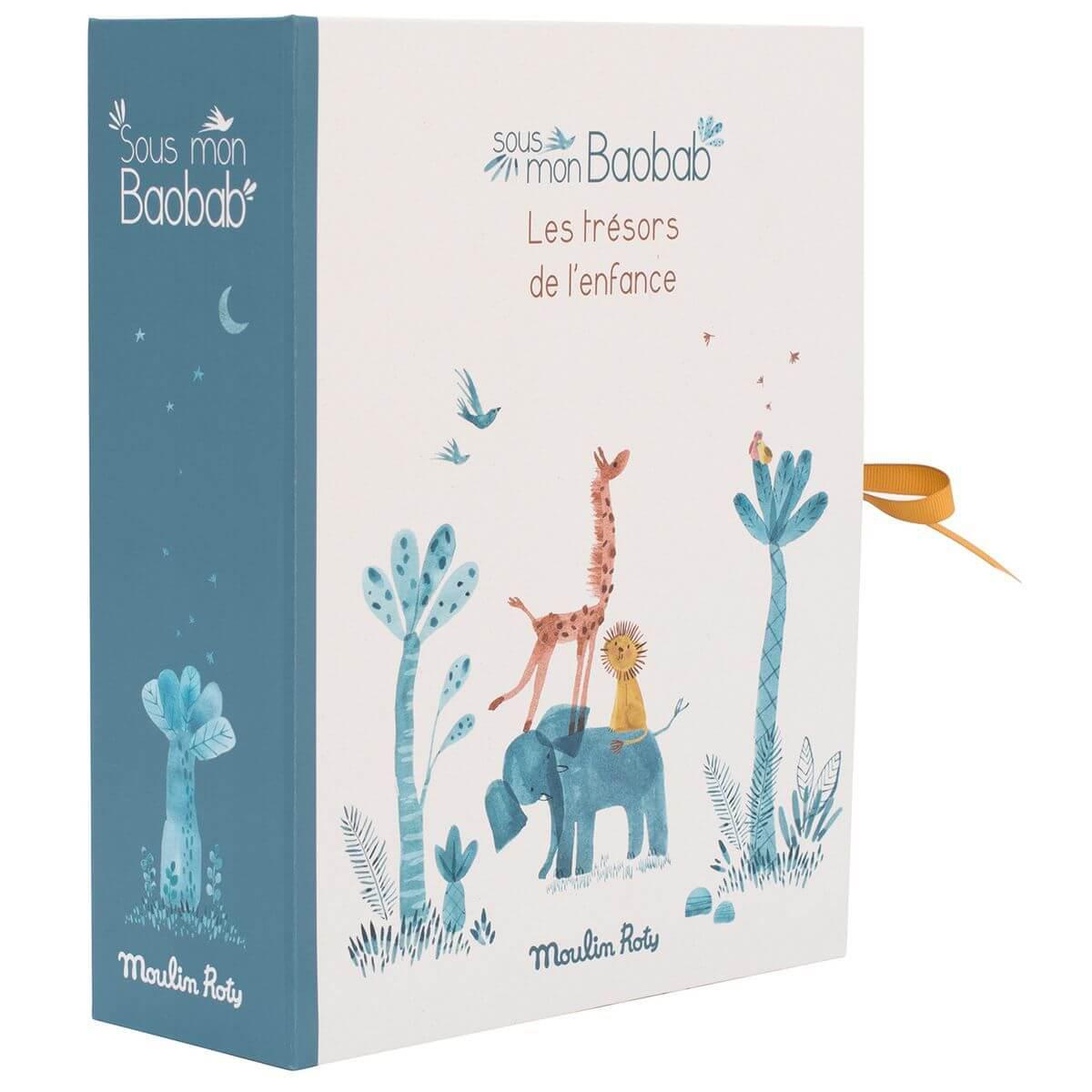 Coffret naissance FR SOUS MON BAOBAB Moulin Roty