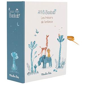 Coffret naissance FR SOUS MON BAOBAB Moulin Roty
