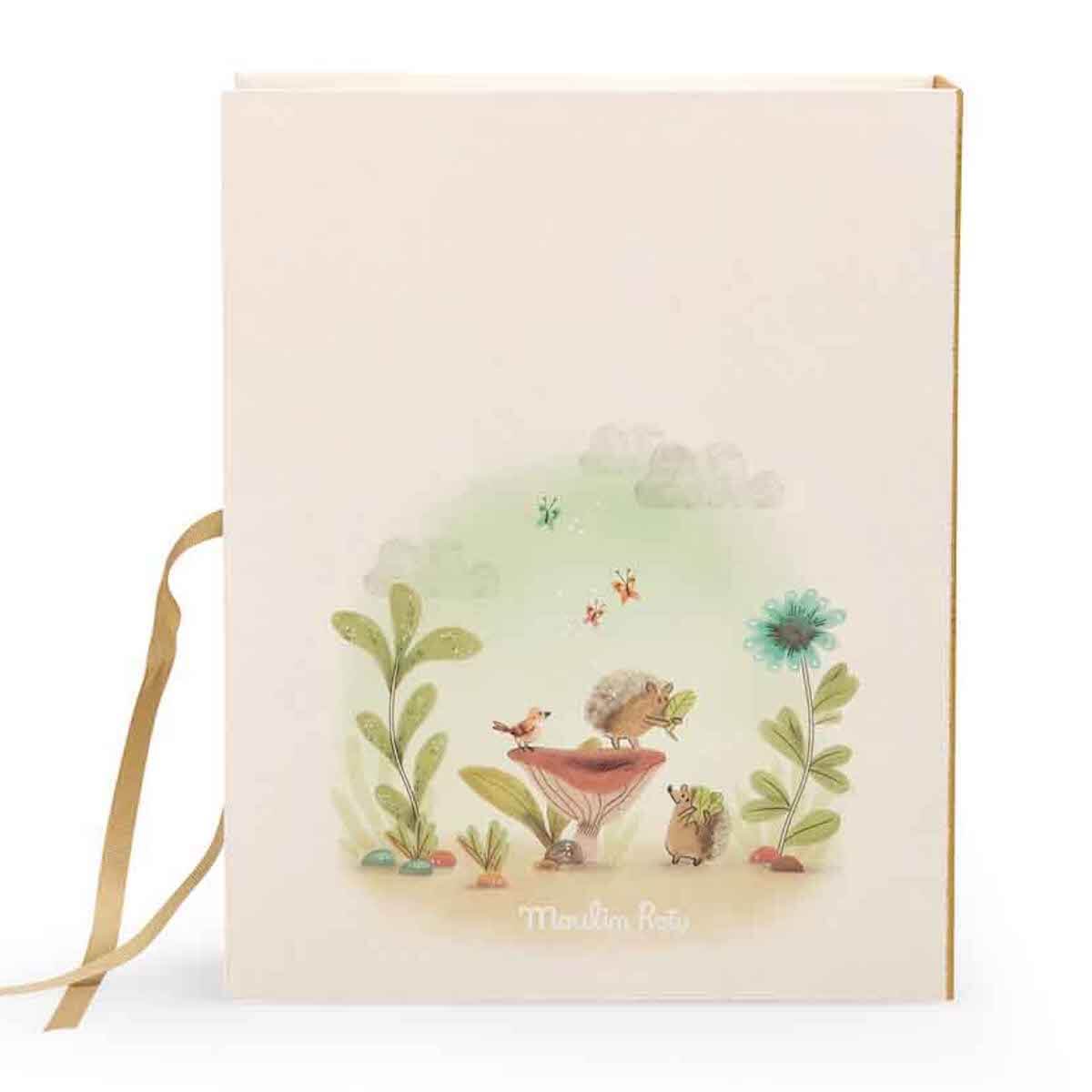 Coffret naissance TROIS PETITS LAPINS Moulin Roty