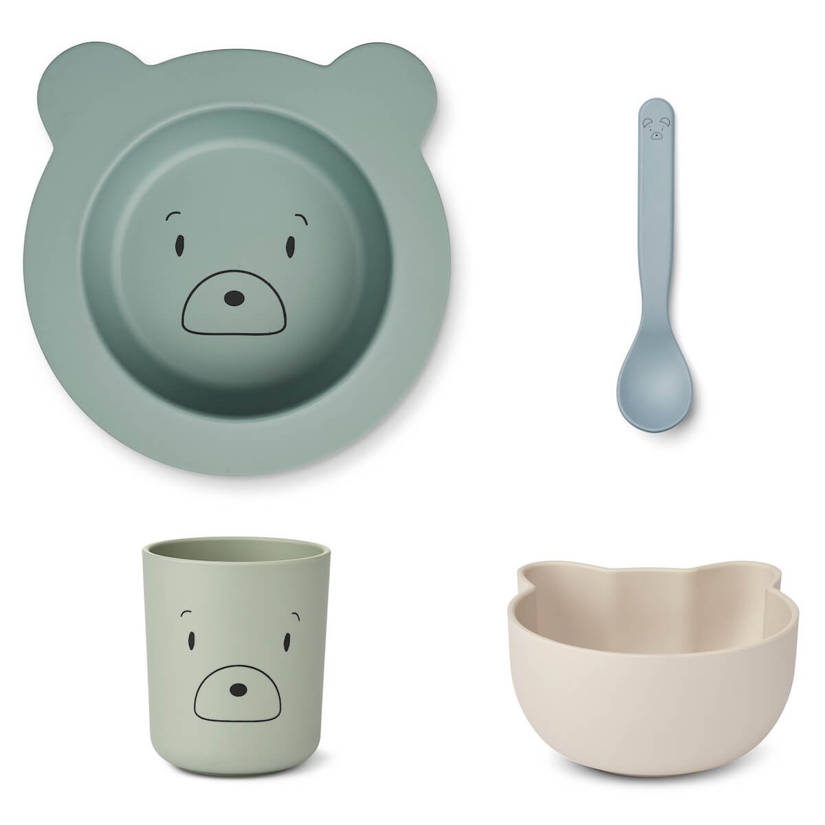 Coffret repas JOANA Liewood Mr bear-Dusty mint multi mix