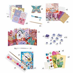 Coffrets multi-activités  Le jardin de fleurs Djeco