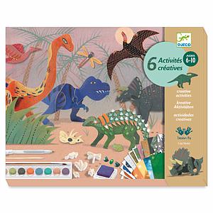 Coffrets multi-activités  Le monde des dinosaures Djeco