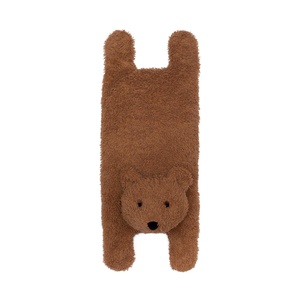 Cojín térmico TEDDY Wooly Organic caramel brown