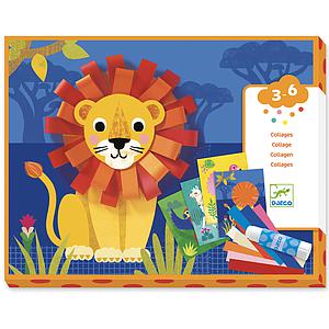 Collages des petits Avec des bouclettes Djeco