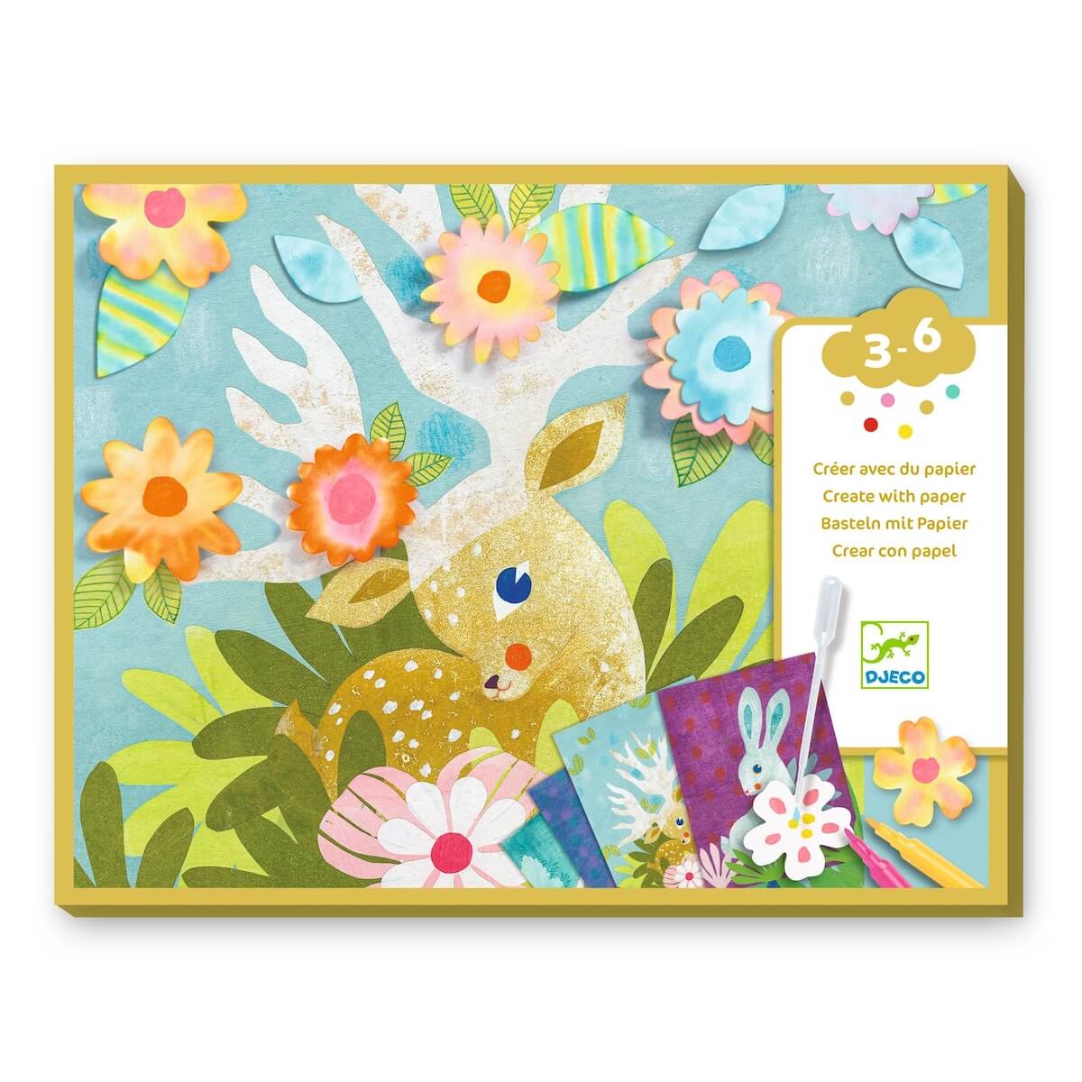Coloriage Avec du buvard Djeco