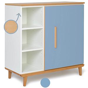Commode 1 porte NADO capri blue