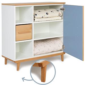 Commode 1 porte NADO capri blue