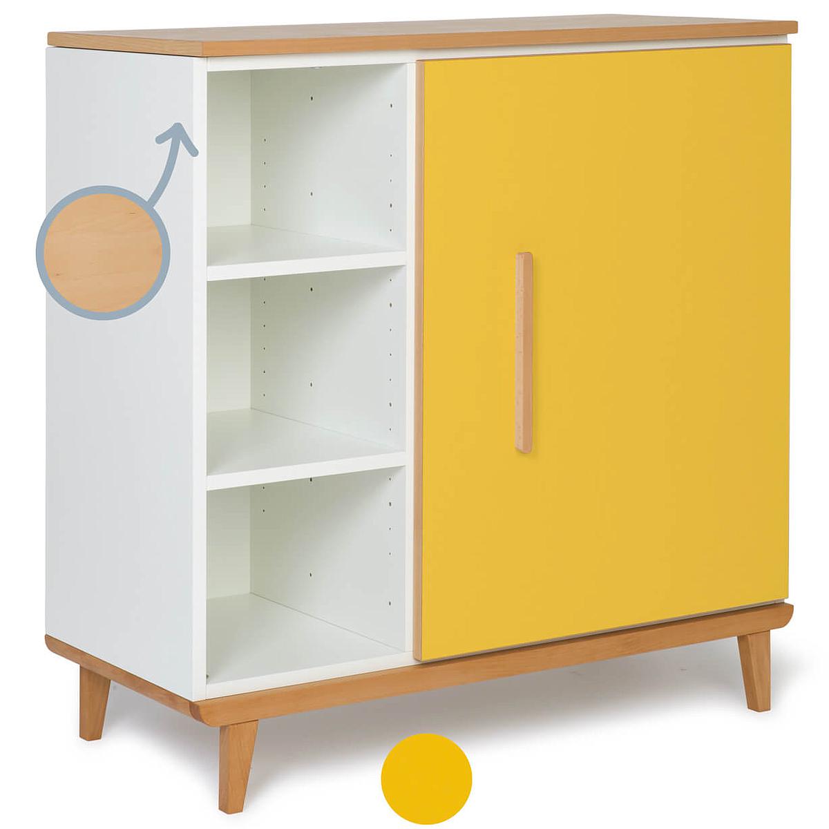 Commode 1 porte NADO sunshine yellow