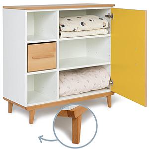 Commode 1 porte NADO sunshine yellow
